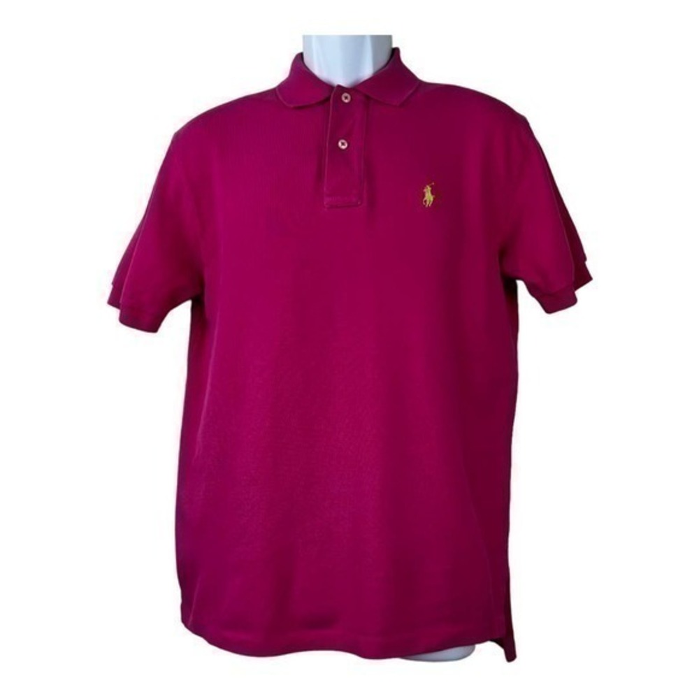 Polo Ralph Lauren Men T-shirt Pink Pullover Size S
